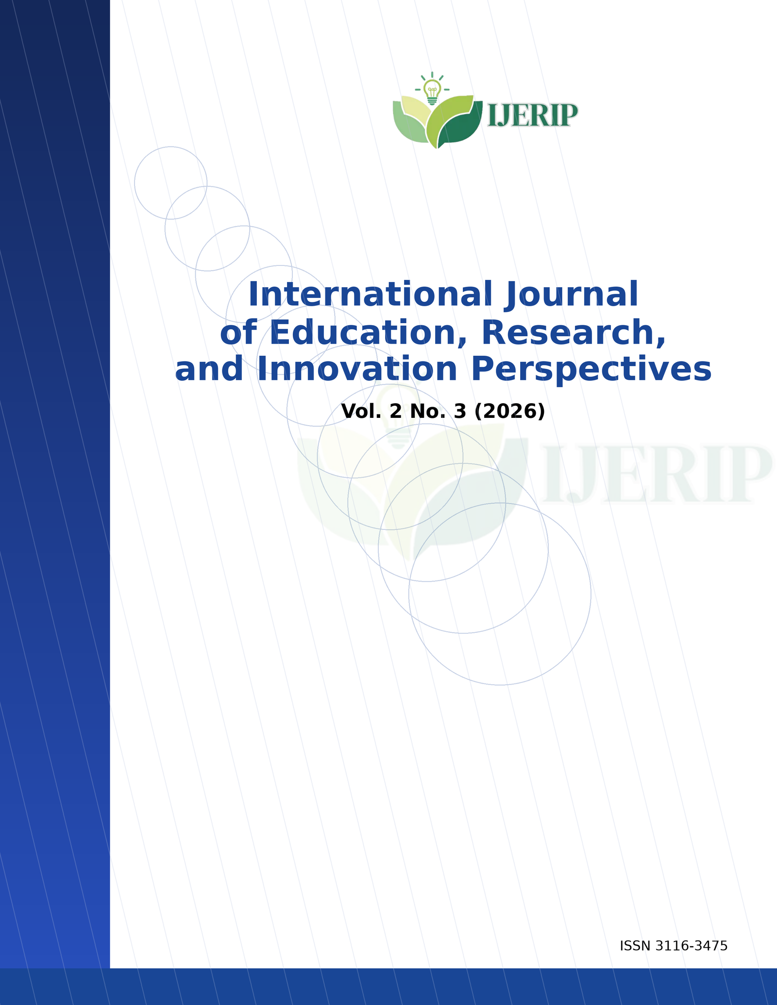 					View Vol. 2 No. 3 (2026): International Journal of Education, Research, and Innovation Perspectives
				
